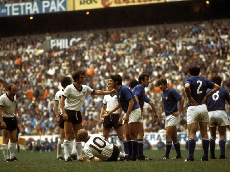 The Best Football Matches of All Time 2- Italy 4-3 West Germany (1970)