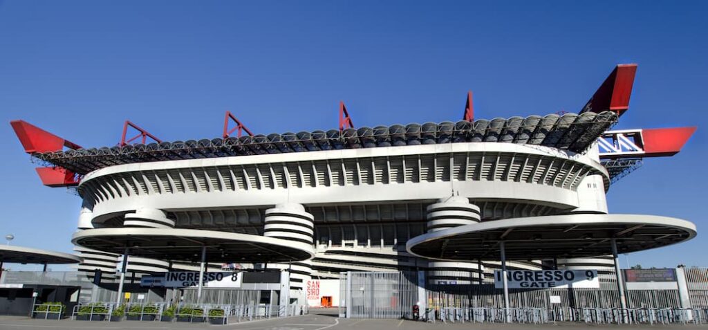 Biggest Football Stadium in the World 8) San Siro (AC Milan and Inter Milan - 80,018)