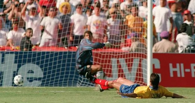 Iconic Football Moments Andres Escobar's Own Goal That Got Him Killed