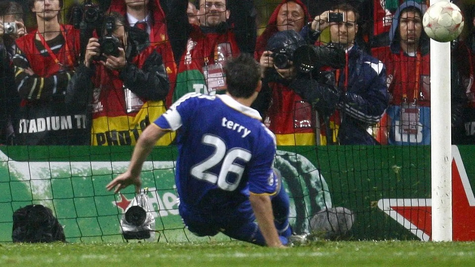 Iconic Football Moments John Terry's CL Final Penalty Miss
