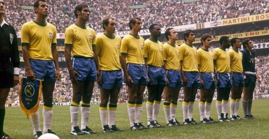 أجمل قمصان كرة قدم | البرازيل (1970) 