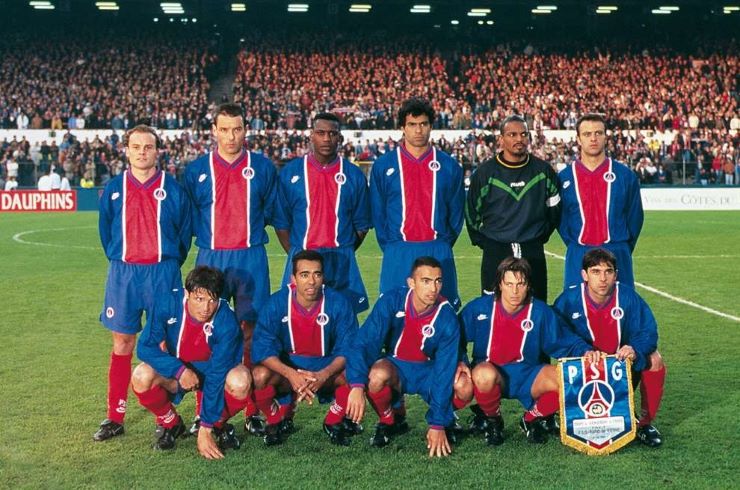 أجمل قمصان كرة قدم | باريس سان جيرمان  (1995/96)