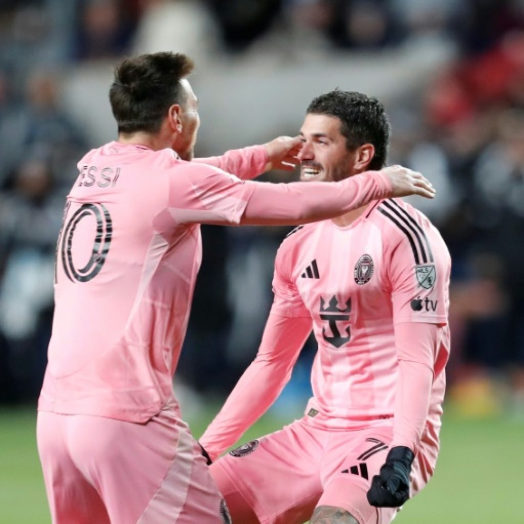 Suarez off mark but Messi fires blanks as Miami beat Salt Lake