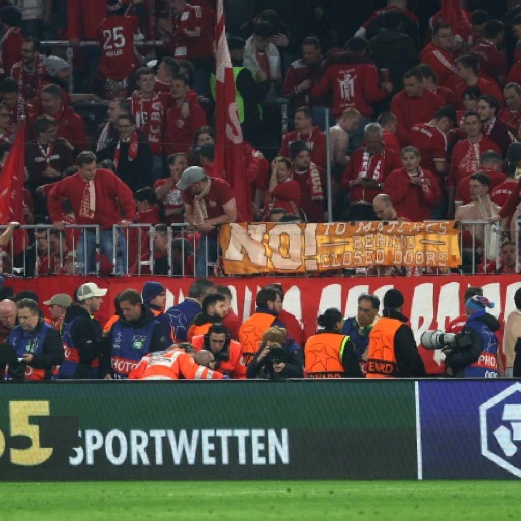 Bayern fined but avoid fan ban over Champions League crowd incident